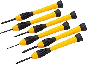 Stanley® 6-Piece Precision Screwdriver Set, Yellow