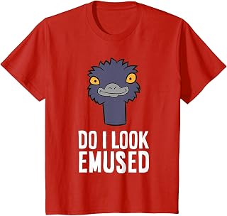 Do I Look Emused Funny Emu T-Shirt