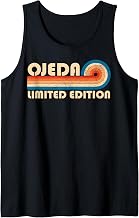 OJEDA Retro 70s 80s Sunset Stripe Tank Top