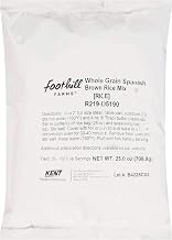 Foothill Farms Spanish Reduced Sodium Whole Grain Brown Rice Mix, 36 Ounce -- 6 per case.