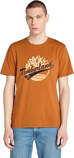 Timberland Men's Brand Carrier Front Graphic T-Shirt