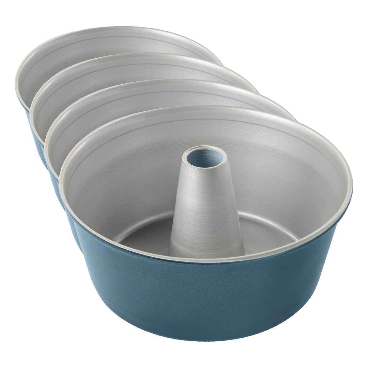 Nordic Ware 16 Cup (Pack of 4) / Twilight Blue / Angel Cake Desserts & Toppings