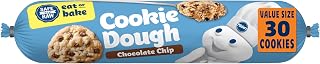 Pillsbury Chocolate Chip Cookie Dough, Value Size, About 30 Cookies, 30 oz