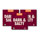 Dark & Salty 81% Dark Chocolate Bars (3 pack) |Plant Based by TCHO – 1 Ounce (Pack of 3), Dark Pink, Model 812603018906