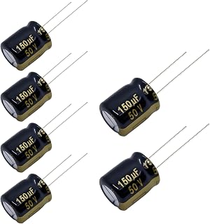 Replacement for 6 pcs Panasonic FM Series Capacitors 50V 150uf Low ESR Impedance 105°C