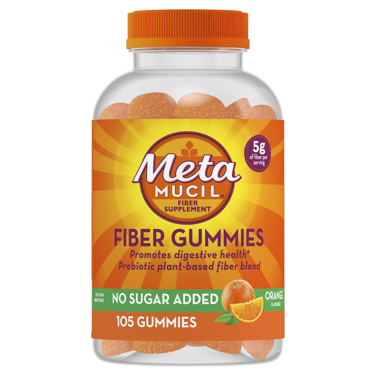 Fiber Gummies, 105 Count by Metamucil – 105 Count (Pack of 1)
