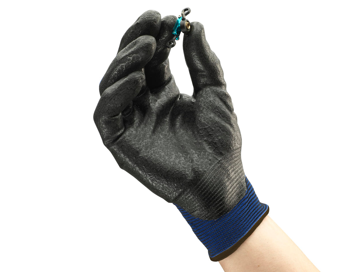 Ansell Small / Blue and Black / 11-816 Non-Sterile Gloves