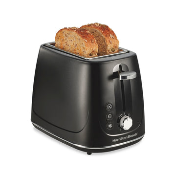 2 Slice Toaster With Bagel by Hamilton Beach – 2 Slice, Plastic, Black, Model 22915