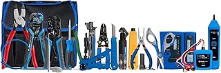 Jonard Tools TK-611 16 Piece Security & Alarm Tool Kit+ with Tone and Probe, Strippers, Voltage Detector, and More