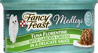 Fancy Feast Yellowfin Tuna Cat Food, 3 oz