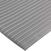 San Jamar KM4360 Vinyl Anti-Fatigue Sponge Mat, 60' Length x 3' Width, Black