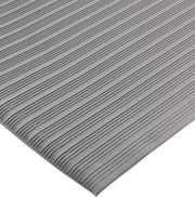 KM4360 Vinyl Anti-Fatigue Sponge Mat by San Jamar – 3 x 60 ft, Vinyl, Black, Model KM4360BK
