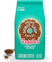 The Original Donut Shop Regular, Ground Coffee, Medium Roast, 35oz. Bagged