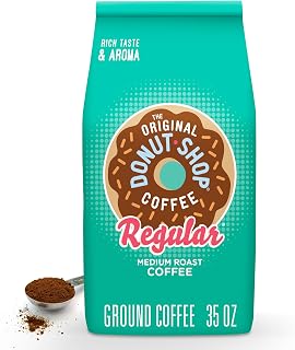 The Original Donut Shop Regular, Ground Coffee, Medium Roast, 35oz. Bagged