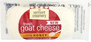 Vermont Creamery Clover Blossom Honey Chevre Log, 4 Ounce