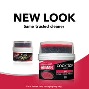 Cooktop Cleaner Paste by Weiman – 9 Ounce (Pack of 1), Glass, 9 Oz Single
