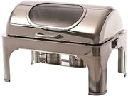 Browne 7 qt Stainless Steel Rectangular Chafer-Harmony Collection