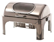 Browne 7 qt Stainless Steel Rectangular Chafer-Harmony Collection by Browne Foodservice – Stainless Steel, Silver, Model 575166