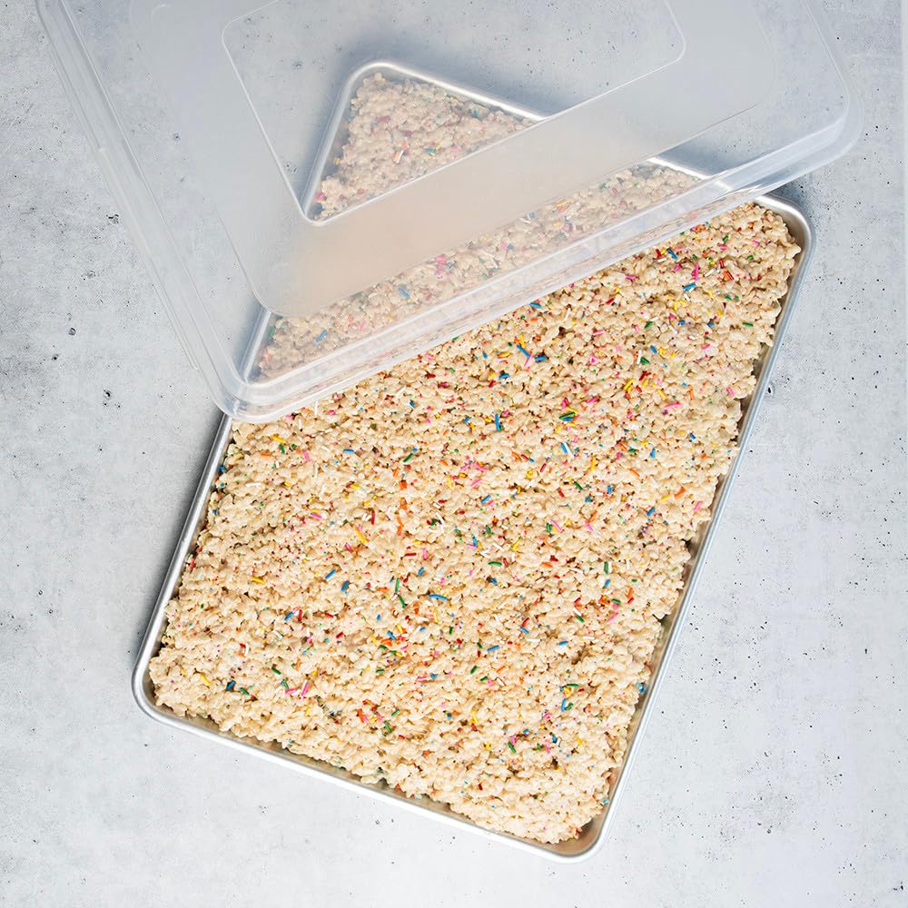 Naturals Big Sheet with Lid by Nordic Ware – Big Sheet, Aluminum, Natural, Model 44653AMZM