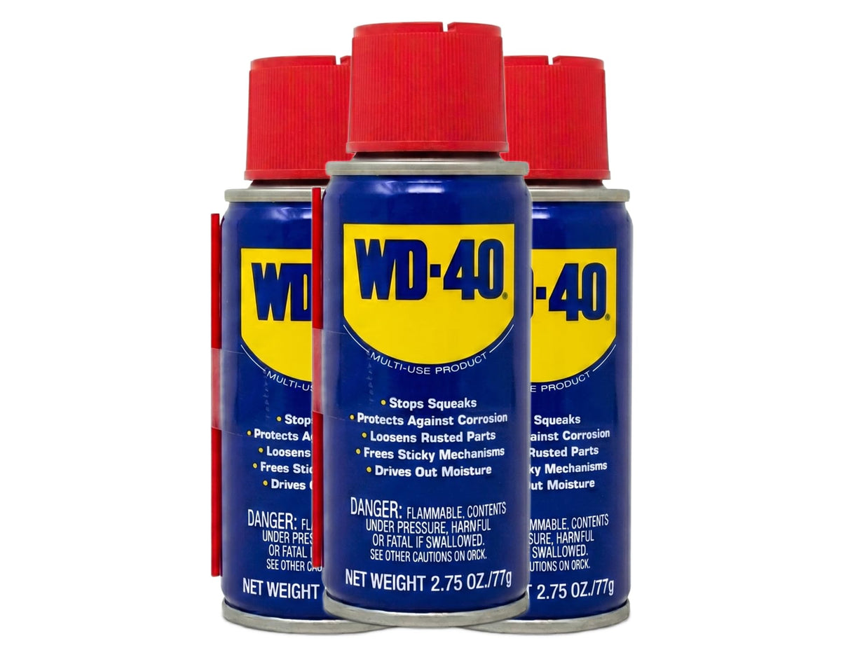 Multi Use Lubricant On the Go Handy Can with Straw by WD-40 – 2.75 Ounce, Pack of 3, Model 490358