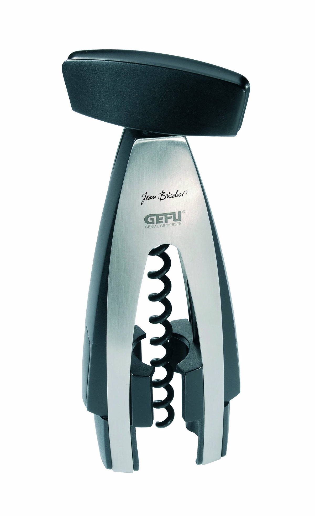 13480 Corkscrew by GEFU – One Size, Plastic, Black/Silver, Model GF13480