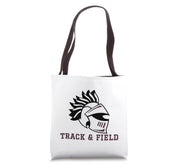 Curtis High School Warriors Track & Field Tote Bag by Curtis High School, Staten Island, NY 10301 – 16 inches, White, Model 6TS0R2XB4PTUS_16INCHES