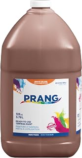 Prang Ready-to-Use Tempera Paint, Brown, 1 Gal., 1 Count