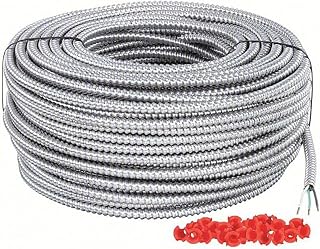 Southwire 68580001 250-Foot 12-Gauge 2-Conductor Type MC Conduit, Aluminum