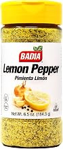 Badia Lemon Pepper Seasoning, 6.5000-ounces (Pack of 6)