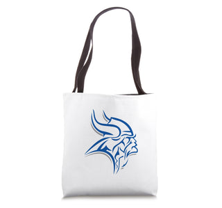 Curtis Vikings Tote Bag by Curtis, University Place, WA 98466 – 16 inches, White