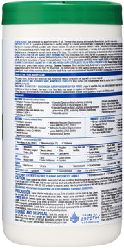 Healthcare Hydrogen Peroxide Cleaner Disinfectant Wipes by Clorox – 95 Count (Pack of 1), Bamboo, White, Model 30824