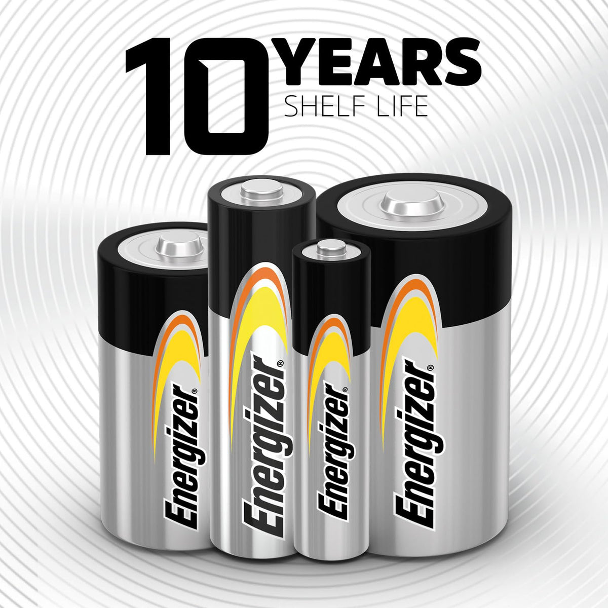 AA Batteries Alkaline Power by Energizer – Standard, Multicolor, Model E303728904