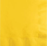Creative Converting Touch of Color Beverage Napkin, 2-ply, School Bus Yellow, 150 Napkins/Pack (DTC801021BBNAP)