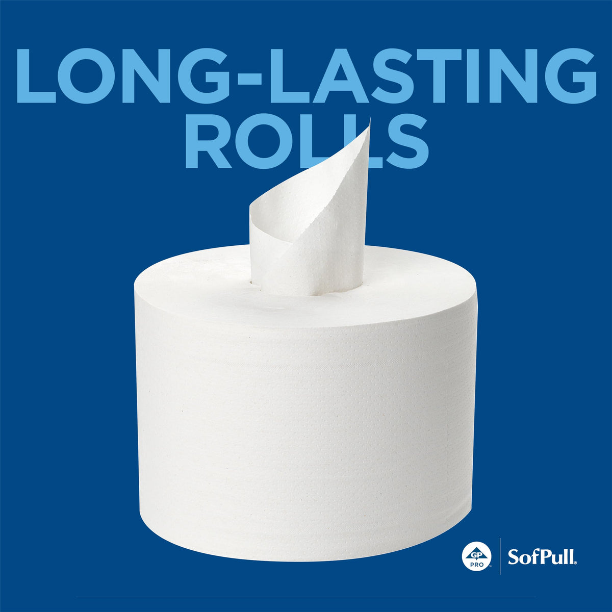 Georgia Pacific SofPull Centerpull 2-Ply High Capacity Toilet Paper by Georgia-Pacific – Regular, Paper, White, Pack of 6, Model 19510
