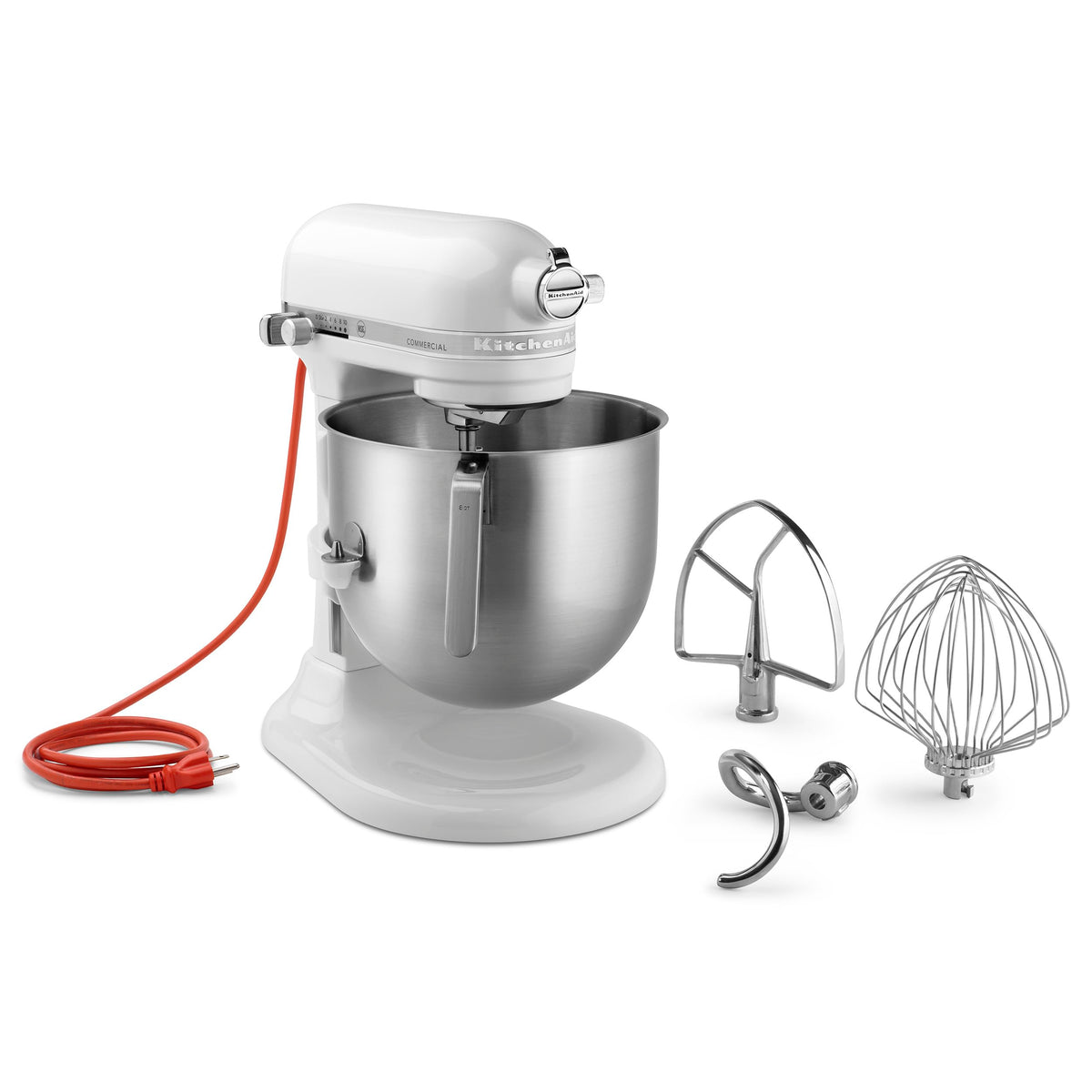 KitchenAid White / No Bowl Guard / Mixer Stand Mixers