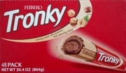 Tronky Hazelnuts Chocolate Filling 48 Count by Ferrero – 0.63 Ounce (Pack of 48), Brown, Pack of 48