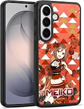 Head Case Designs Officially Licensed Hatsune Miku Meiko Characters Gel Armor Case [Military Grade Drop Protection] Compatible With Samsung Galaxy S26