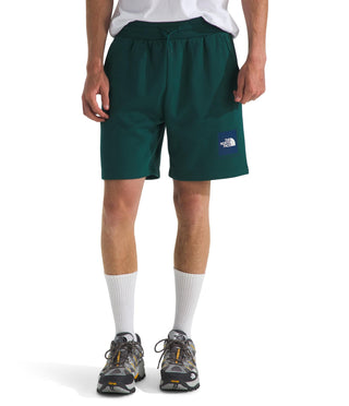 Men's Box NSE Regular Short by The North Face – Cotton, Deep Nori/Estate Blue, Model NF0A8C1J