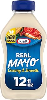 Kraft Mayonnaise, Creamy & Smooth, 12 fl oz Bottle