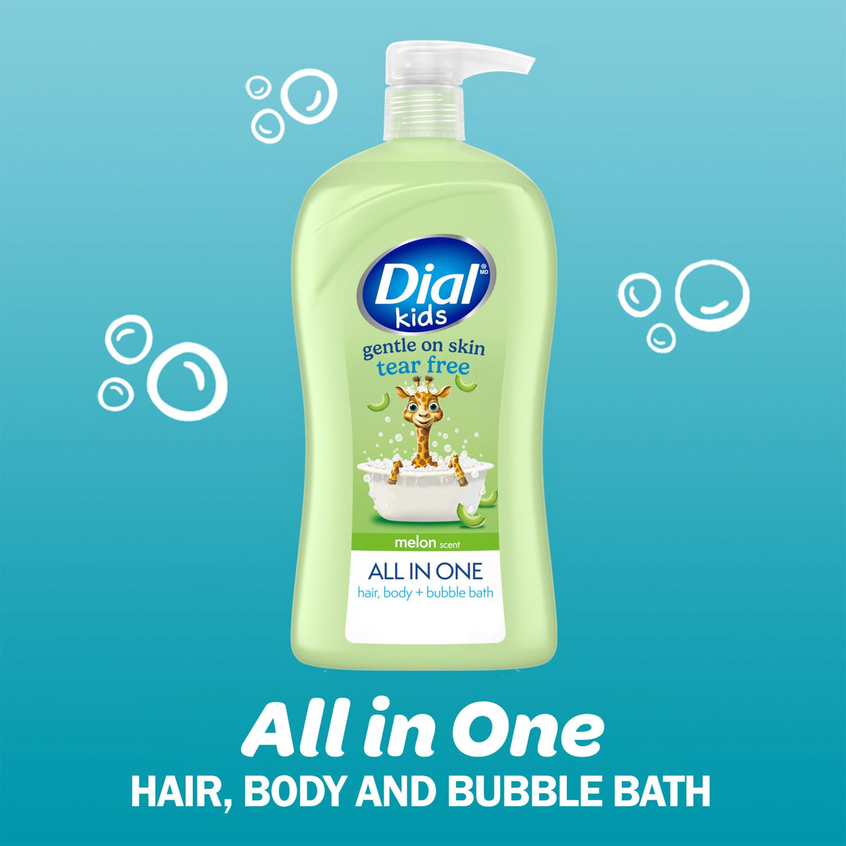 Dial 32 Fl Oz (Pack of 1) / Melon / Orange Body Washes