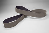 3M Trizact 237AA Coated Aluminum Oxide Gray Sanding Belt - Cloth Backing - X Weight - A45 Grit - Extra Fine - 1 in Width x 11 in Length - 27208 [PRICE is per CASE]