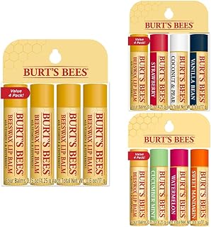 Burt's Bees Lip Balm Flavor 12count