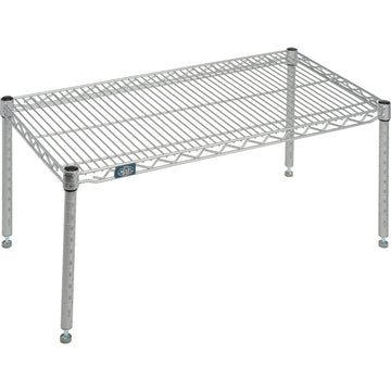 Nexelate Silver Epoxy Wire Dunnage Rack – Wire, Silver, Model P1836EP
