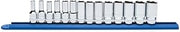 GEARWRENCH 14 Piece 3/8" Drive 6 Point Mid Length Metric Socket Set | 80554S