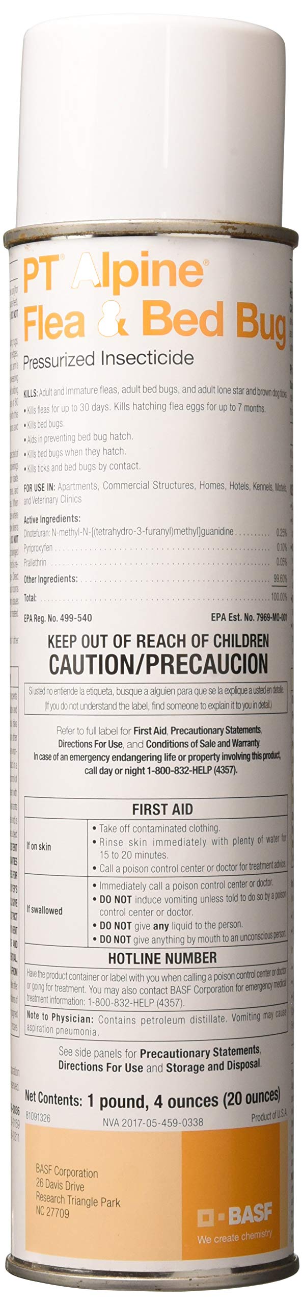 Alpine Insecticide - 20 oz. / 1 Sprays