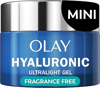 Olay Regenerist Hyaluronic + Peptide 24 Gel Face Moisturizer, Fragrance-Free, Trial Size, .5 oz