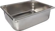 Vollrath 4" Deep Super Pan V™ Stainless Steel Half-Size Steam Table Pan