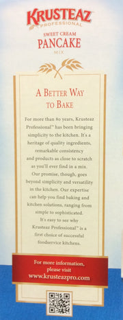SWEET CREAM PANCAKE Mix 5lbs. (2-Pack) Restaurant Quality by Krusteaz – 80 Ounce (Pack of 2), Pack of 2, Model 731-0144