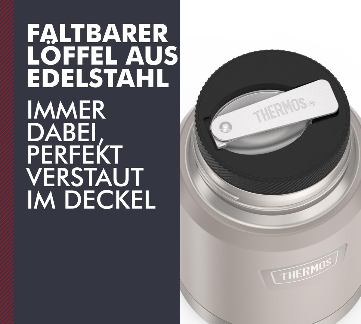 THERMOS Plum Mat / 0,47 l / 470.0 milliliters Insulated Food Jars