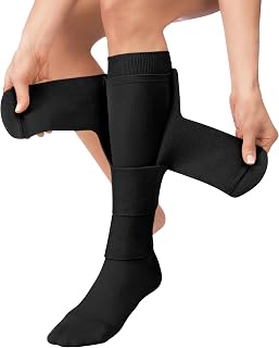 JOBST FarrowWrap 4000 Gradient Compression Wraps 30-40 mmHg - Adjustable - For Managing Swelling from Moderate to Severe Lymphedema or Chronic Venous Diseases - Black, Large